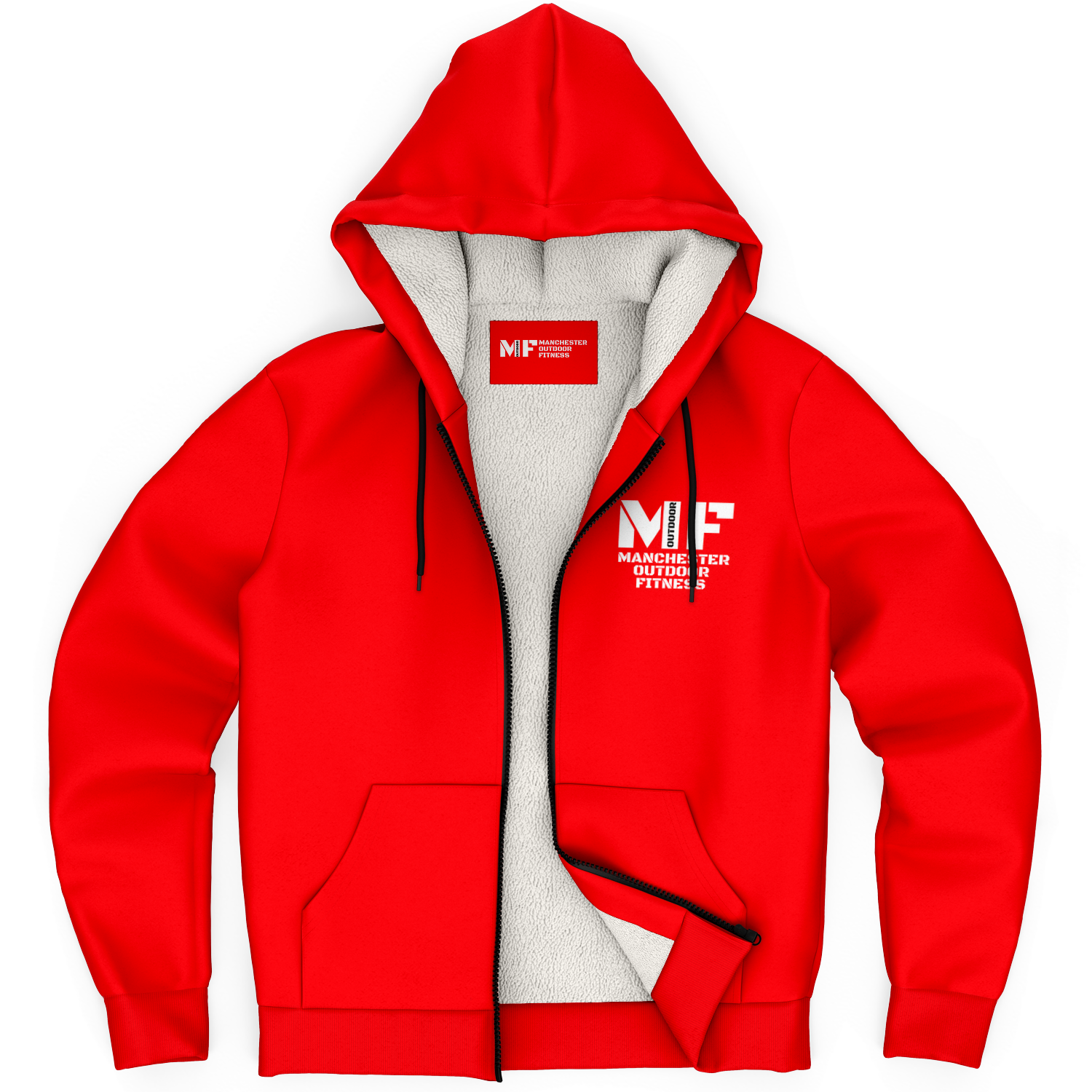 Microfleece hoodie on sale