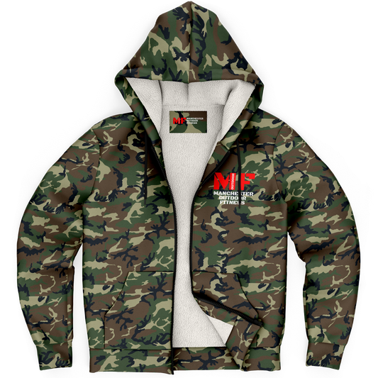 MF Camo Microfleece Zip hoodie